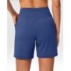 imageG Gradual Womens Athletic Shorts 6 High Waisted Stretchy Bermuda Shorts for Women Quick Dry Summer Casual ShortsDeep Cobalt Blue