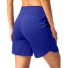 imageG Gradual Womens Athletic Shorts 6 High Waisted Stretchy Bermuda Shorts for Women Quick Dry Summer Casual ShortsRoyal Blue