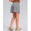 imageG Gradual Womens Golf Skirts Skort 4 Side Pockets High Waisted Stretchy Tennis Skirt with Short Athletic CasualHoundstooth