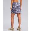 imageG Gradual Womens Golf Skirts Skort 4 Side Pockets High Waisted Stretchy Tennis Skirt with Short Athletic CasualPink Purple Floral