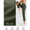 imageG Gradual Womens Petite Pants Ankle 78 Golf Pants 3 Pockets Stretchy Travel Pants Inner Drawstring for Work Business CasualArmy Green
