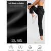 imageG Gradual Womens Petite Pants Ankle 78 Golf Pants 3 Pockets Stretchy Travel Pants Inner Drawstring for Work Business CasualBlack