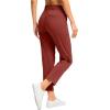 imageG Gradual Womens Petite Pants Ankle 78 Golf Pants 3 Pockets Stretchy Travel Pants Inner Drawstring for Work Business CasualSavannah