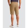 imageMens Golf Shorts 7 9 11 Inseam with 5 Pockets Lightweight Stretch Quick Dry Casual Dress Hybrid Short for MenDark Khaki