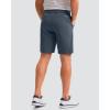 imageMens Golf Shorts 7 9 11 Inseam with 5 Pockets Lightweight Stretch Quick Dry Casual Dress Hybrid Short for MenGrey Blue
