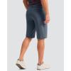 imageMens Golf Shorts 7 9 11 Inseam with 5 Pockets Lightweight Stretch Quick Dry Casual Dress Hybrid Short for MenGrey Blue