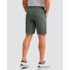 imageMens Golf Shorts 7 9 11 Inseam with 5 Pockets Lightweight Stretch Quick Dry Casual Dress Hybrid Short for MenGrey Sage