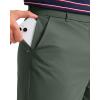 imageMens Golf Shorts 7 9 11 Inseam with 5 Pockets Lightweight Stretch Quick Dry Casual Dress Hybrid Short for MenGrey Sage