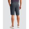 imageMens Golf Shorts 7 9 11 Inseam with 5 Pockets Lightweight Stretch Quick Dry Casual Dress Hybrid Short for MenIron Grey