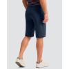 imageMens Golf Shorts 7 9 11 Inseam with 5 Pockets Lightweight Stretch Quick Dry Casual Dress Hybrid Short for MenNavy