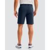 imageMens Golf Shorts 7 9 11 Inseam with 5 Pockets Lightweight Stretch Quick Dry Casual Dress Hybrid Short for MenNavy
