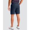 imageMens Golf Shorts 7 9 11 Inseam with 5 Pockets Lightweight Stretch Quick Dry Casual Dress Hybrid Short for MenNavy