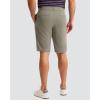imageMens Golf Shorts 7 9 11 Inseam with 5 Pockets Lightweight Stretch Quick Dry Casual Dress Hybrid Short for MenStone Grey