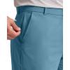 imageMens Golf Shorts 7 9 11 Inseam with 5 Pockets Lightweight Stretch Quick Dry Casual Dress Hybrid Short for MenVivid Blue