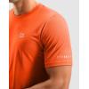 imageMens Workout Breathable Grid TShirts Dry Fit UPF 50 Sun Shirts Lightweight Cooling Tee for Athletic Running HikingFluorescent Orange