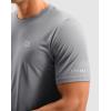 imageMens Workout Breathable Grid TShirts Dry Fit UPF 50 Sun Shirts Lightweight Cooling Tee for Athletic Running HikingSilver Grey
