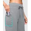 imageWomens 7 Athletic Hiking Long Shorts with Side Pockets High Waisted Stretchy Bermuda Shorts for Women Workout CasualBright Grey