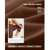 imageG Gradual Petite Pants for Women 2426 Ankle Pants 2 Pockets Stretchy 78 Sweatpants for Golf Travel Athletic CasualBrown