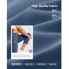 imageG Gradual Petite Pants for Women 2426 Ankle Pants 2 Pockets Stretchy 78 Sweatpants for Golf Travel Athletic CasualDark Blue