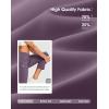 imageG Gradual Petite Pants for Women 2426 Ankle Pants 2 Pockets Stretchy 78 Sweatpants for Golf Travel Athletic CasualDark Purple