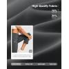 imageG Gradual Petite Pants for Women 2426 Ankle Pants 2 Pockets Stretchy 78 Sweatpants for Golf Travel Athletic CasualDeep Grey