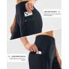 imageG Gradual Womens High Waisted 9 Bermuda Shorts with Zipper Pockets Athletic Workout Long Shorts for Women Knee LengthNavy