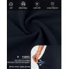 imageG Gradual Womens High Waisted 9 Bermuda Shorts with Zipper Pockets Athletic Workout Long Shorts for Women Knee LengthNavy