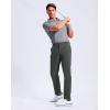 imageMens Golf Shirt Grid Lightweight Short Sleeve Dry Fit Moisture Wicking Performance Athletic Collared Polo Shirts for MenSilver Grey