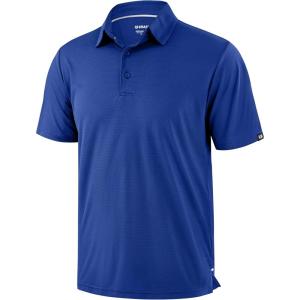 imageMens Golf Shirt Grid Lightweight Short Sleeve Dry Fit Moisture Wicking Performance Athletic Collared Polo Shirts for MenRoyal Blue