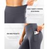 image28303234 Inseam Womens Bootcut Yoga Pants Long Bootleg HighWaisted Flare Pants with PocketsGrey