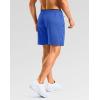 imageG Gradual Mens Gym Workout Shorts Zipper Pockets 5  7 Quick Dry Breathable Runing Athletic Short for MenBlue