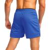 imageG Gradual Mens Gym Workout Shorts Zipper Pockets 5  7 Quick Dry Breathable Runing Athletic Short for MenBlue