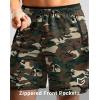 imageG Gradual Mens Gym Workout Shorts Zipper Pockets 5  7 Quick Dry Breathable Runing Athletic Short for MenGreen Camo