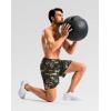 imageG Gradual Mens Gym Workout Shorts Zipper Pockets 5  7 Quick Dry Breathable Runing Athletic Short for MenGreen Camo