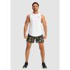 imageG Gradual Mens Gym Workout Shorts Zipper Pockets 5  7 Quick Dry Breathable Runing Athletic Short for MenGreen Camo
