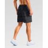 imageG Gradual Mens Gym Workout Shorts Zipper Pockets 5  7 Quick Dry Breathable Runing Athletic Short for MenGrey Camo