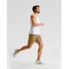 imageG Gradual Mens Gym Workout Shorts Zipper Pockets 5  7 Quick Dry Breathable Runing Athletic Short for MenKhaki