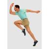 imageG Gradual Mens Gym Workout Shorts Zipper Pockets 5  7 Quick Dry Breathable Runing Athletic Short for MenKhaki