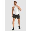 imageG Gradual Mens Gym Workout Shorts Zipper Pockets 5  7 Quick Dry Breathable Runing Athletic Short for MenOlive Green