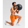 imageG Gradual Mens Gym Workout Shorts Zipper Pockets 5  7 Quick Dry Breathable Runing Athletic Short for MenOrange