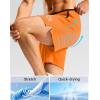 imageG Gradual Mens Gym Workout Shorts Zipper Pockets 5  7 Quick Dry Breathable Runing Athletic Short for MenOrange