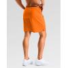 imageG Gradual Mens Gym Workout Shorts Zipper Pockets 5  7 Quick Dry Breathable Runing Athletic Short for MenOrange