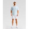 imageG Gradual Mens Gym Workout Shorts Zipper Pockets 5  7 Quick Dry Breathable Runing Athletic Short for MenWhite