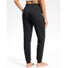 imageG Gradual Womens 303234 Inseam Tall Sweatpants Cotton Joggers with Zipper Pockets Yoga Lounge Athletic Pants for WomenBlack