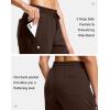 imageG Gradual Womens 303234 Inseam Tall Sweatpants Cotton Joggers with Zipper Pockets Yoga Lounge Athletic Pants for WomenDark Brown