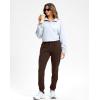 imageG Gradual Womens 303234 Inseam Tall Sweatpants Cotton Joggers with Zipper Pockets Yoga Lounge Athletic Pants for WomenDark Brown