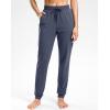 imageG Gradual Womens 303234 Inseam Tall Sweatpants Cotton Joggers with Zipper Pockets Yoga Lounge Athletic Pants for WomenDusty Blue