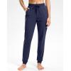 imageG Gradual Womens 303234 Inseam Tall Sweatpants Cotton Joggers with Zipper Pockets Yoga Lounge Athletic Pants for WomenNavy
