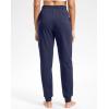 imageG Gradual Womens 303234 Inseam Tall Sweatpants Cotton Joggers with Zipper Pockets Yoga Lounge Athletic Pants for WomenNavy