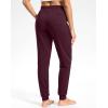 imageG Gradual Womens 303234 Inseam Tall Sweatpants Cotton Joggers with Zipper Pockets Yoga Lounge Athletic Pants for WomenWine